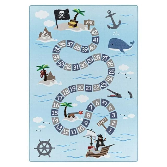 Ayyildiz Kinderteppich Play 2908 Blau 160 cm x 230 cm