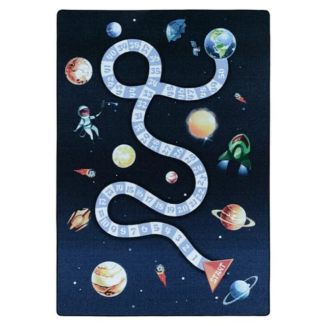 Ayyildiz Kinderteppich Play 2910 Marineblau 80 cm x 120 cm