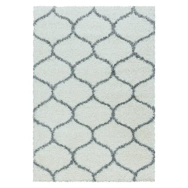 Ayyildiz Hochflorteppich Salsa 3201 Creme 80 cm x 250 cm