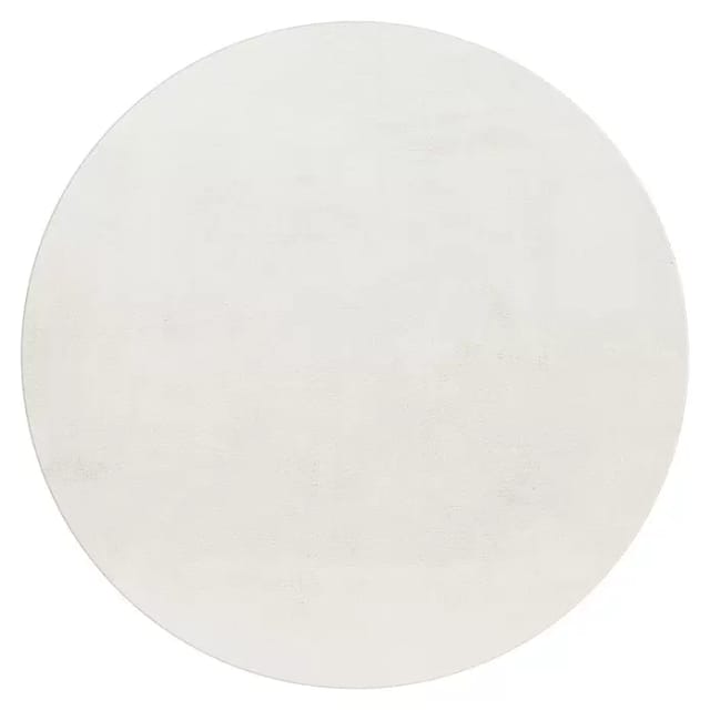 Ayyildiz Kurzflorteppich Pouffy 5100 Creme Ø 200 cm