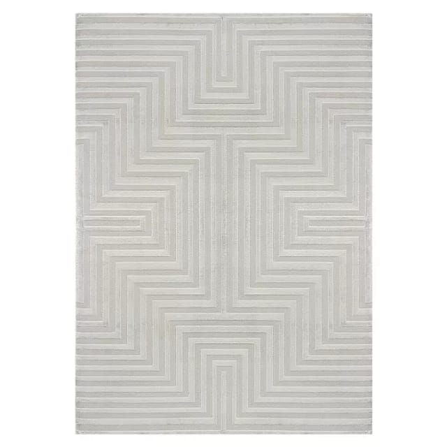 Ayyildiz Kurzflorteppich Sahara 1111 Silber 140 cm x 200 cm