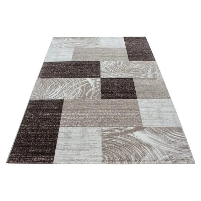 Ayyildiz Kurzflorteppich Parma 9220 Braun 120 cm x 170 cm