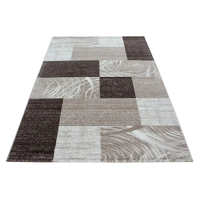 Ayyildiz Kurzflorteppich Parma 9220 Braun 80 cm x 150 cm