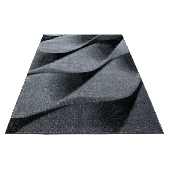 Ayyildiz Kurzflorteppich Parma 9240 Schwarz 80 cm x 300 cm