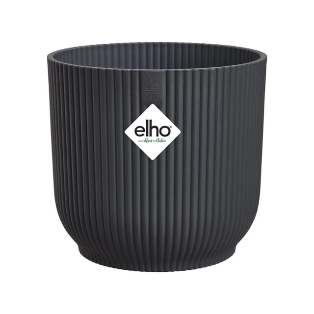 Elho Blumentopf Vibes Fold Rund Ø 40 cm Anthrazit