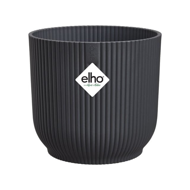 Elho Blumentopf Vibes Fold Rund Ø 30 cm Anthrazit