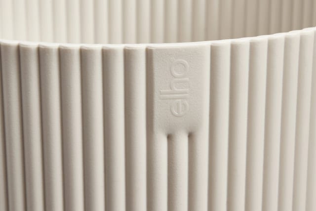Elho Blumentopf Vibes Fold Rund Ø 22 cm Leinenweiß