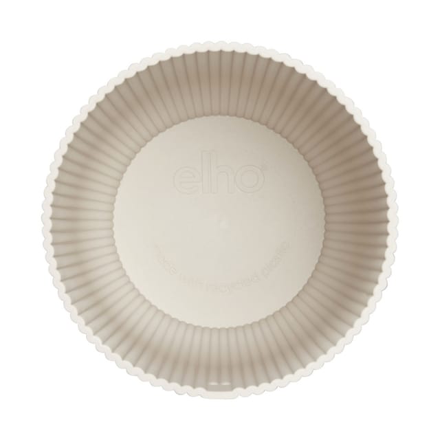 Elho Blumentopf Vibes Fold Rund Ø 14 cm Leinenweiß