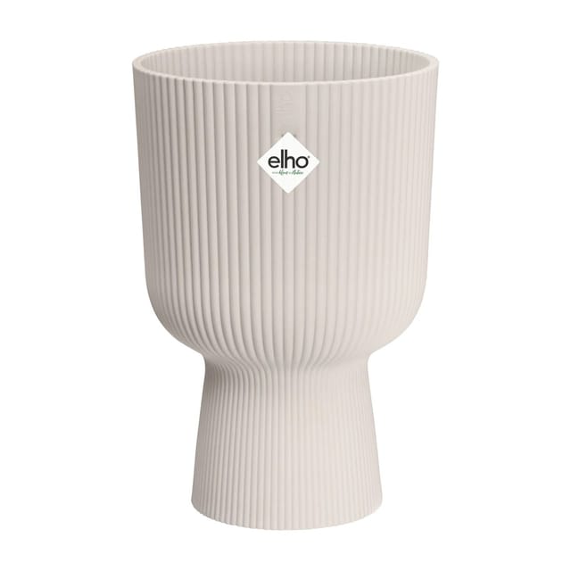 Elho Blumentopf Vibes Fold Coupe Ø 30 cm Leinenweiß