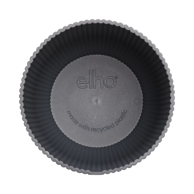 Elho Blumentopf Vibes Fold Rund Mini Ø 11 cm Anthrazit