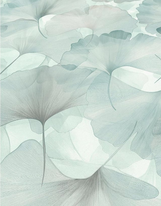 Erismann Vliestapete Elysium Gingko Dream Türkis FSC®