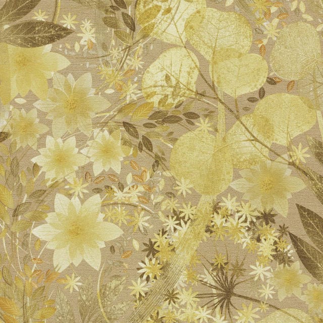 Erismann Vliestapete Secret Garden Secret Grove Ocker FSC®