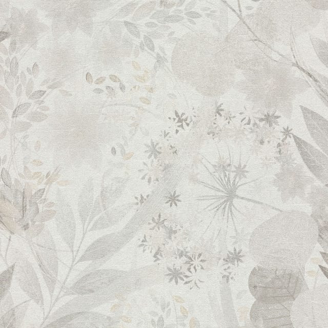 Erismann Vliestapete Secret Garden Secret Grove Hellgrau FSC®