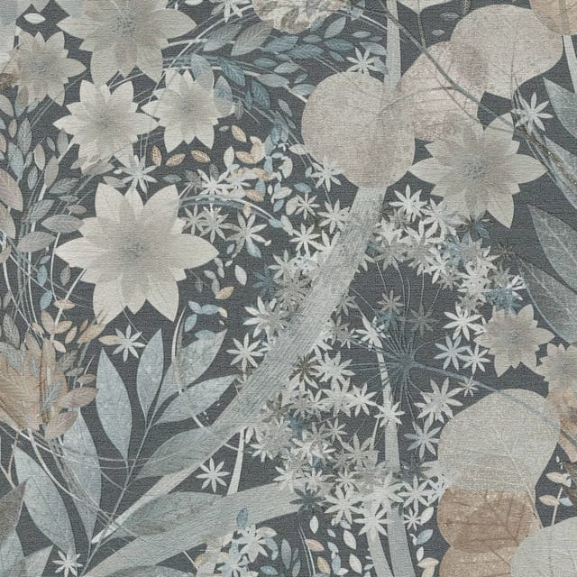 Erismann Vliestapete Secret Garden Secret Grove Dunkelblau FSC®