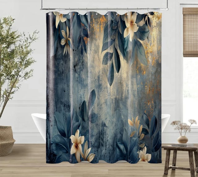 SANILO Duschvorhang Lilybud 180 x 200 cm