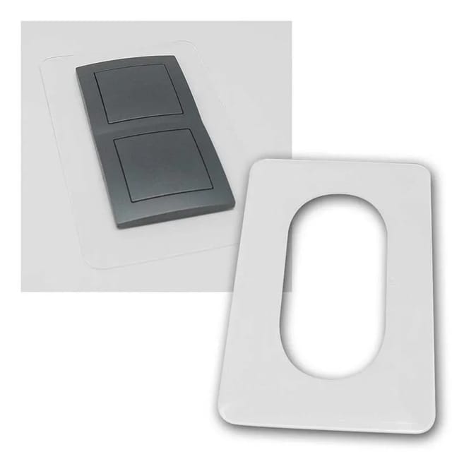 world-trading-net Tapetenschoner 2-Fach Transparent Tapetenschutz