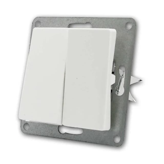 McPower CUP Serienschalter Weiß 250V10A Unterputz