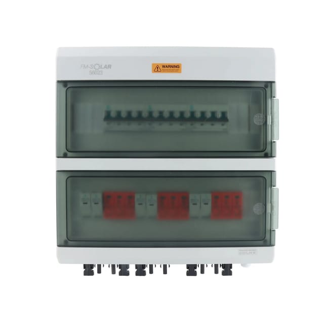 FM-SOLAR DC-Anschlussbox mit Leitungstrennschalter MCB T2 Überspannungsschutz 3/3 1000V Generatoranschlusskasten