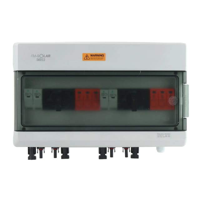 FM-SOLAR DC-Anschlussbox mit Dreh-Trennschalter T2 Überspannungsschutz 2/2 1000V Generatoranschlusskasten