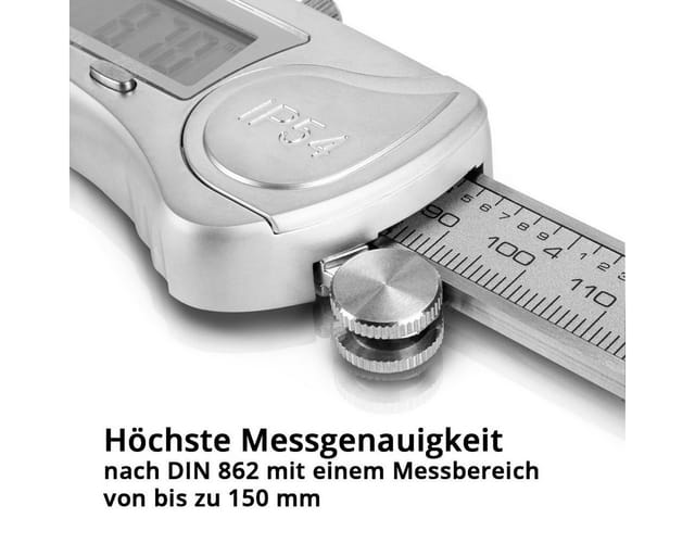 STAHLWERK Digitaler Messschieber DMS-3 ST Aus Edelstahl