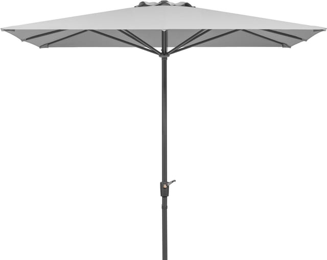 Schneider Marktschirm 270 cm x 270 cm Natur mit Kurbelmechanik