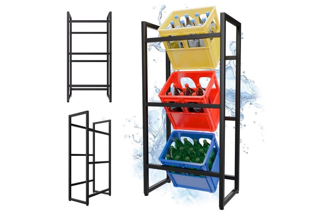 Tronitechnik Getränkeregal 55x32x112 Cm Metall Pulverbeschichtet 360Kg