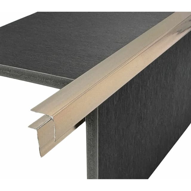 Colortree Aluminium Profil Außenecke Rose Gold Eloxiert 2m VV Montageprofil Und Winkelprofil Für 8mm Wand Und Deckenpaneele