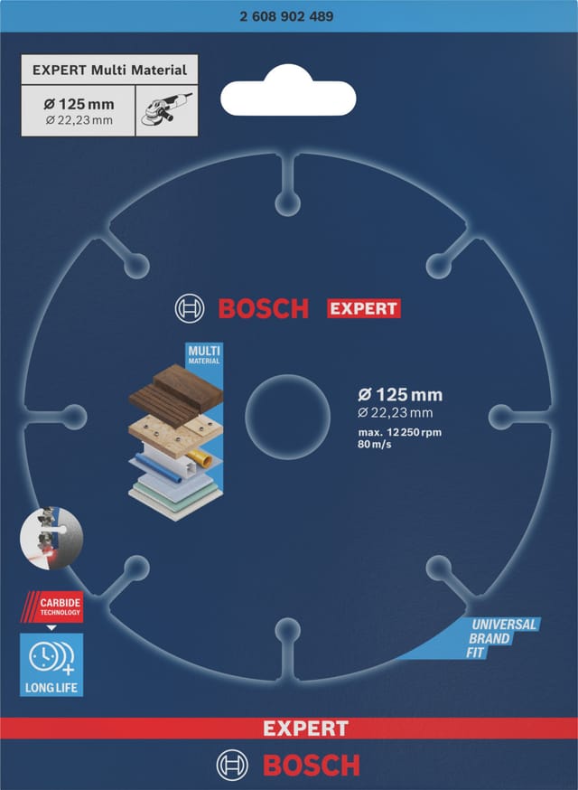Bosch Expert Trennscheibe Carbide Multi Wheel 125 mm