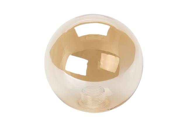 Orion Lightstyle Ersatzglas Gewinde Lampenschirm G9 Ø 100 mm Amber Gold