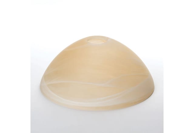Orion Lightstyle Lampenschirm Alabaster Beige Ø 25 cm Glas
