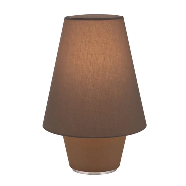 Orion Leuchten Tischleuchte Twins Large 1 x E27 Braun