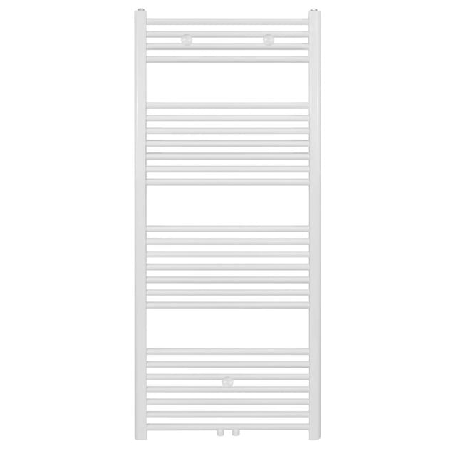 Belrad Badheizkörper Mittelanschluss Weiß 1400 X 500 HxB 655W