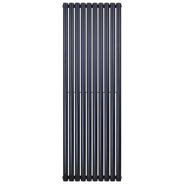 Belrad Paneel Heizkörper Vertikal Doppellagig Schwarz Matt 1800x590 HxB 2050W