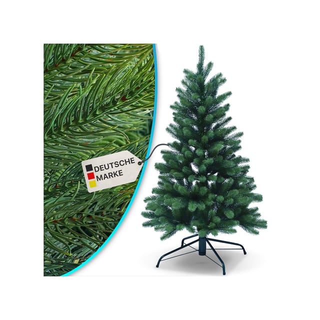 NYVI Weihnachtsbaum Xmas Premium 120 cm Spritzguss Voll-PE