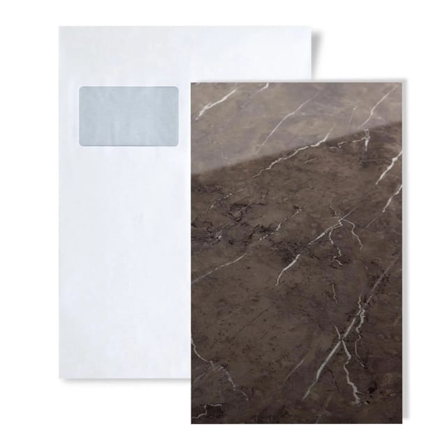 Wallface 1 MUSTERSTÜCK S-19342 DIN A5 Wandpaneel Muster MARBLE BROWN AR+