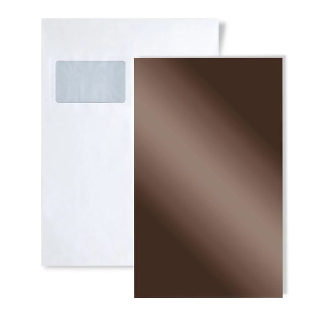 Wallface 1 MUSTERSTÜCK S-10150 DIN A5 Wandpaneel Muster DECO BROWN
