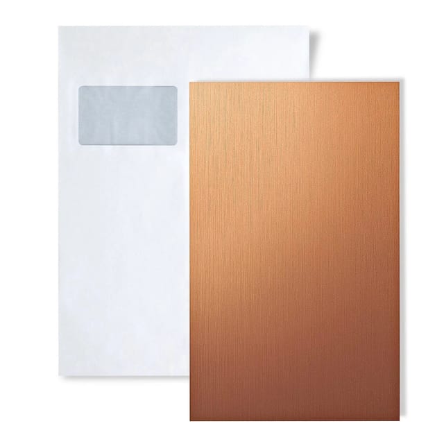Wallface 1 MUSTERSTÜCK S-12432 DIN A5 Wandpaneel Muster COPPER BRUSHED