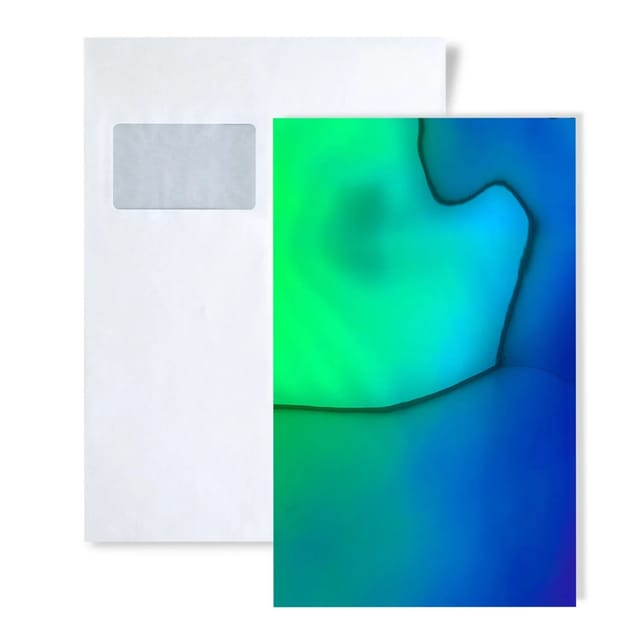 Wallface 1 MUSTERSTÜCK S-27207 DIN A4 Wandpaneel MUSTER OCEAN Aqua