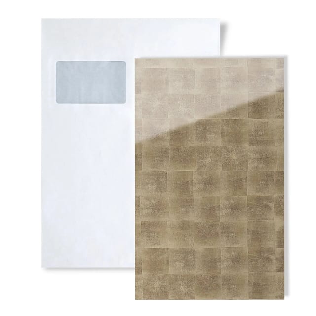 Wallface 1 MUSTERSTÜCK S-17841 DIN A5 Wandpaneel Muster LUXURY BRONZE AR+
