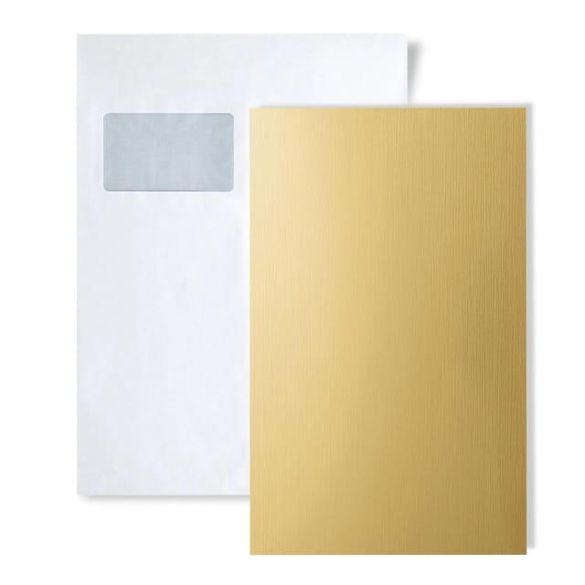 Wallface 1 MUSTERSTÜCK S-15298 DIN A5 Wandpaneel Muster BRASS BRUSHED AR