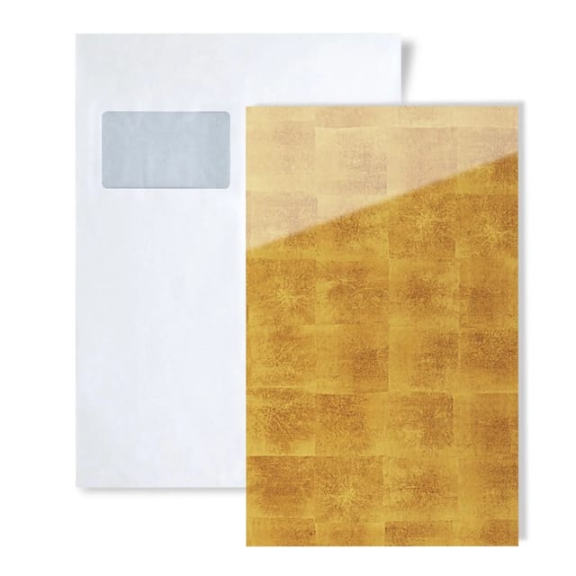 Wallface 1 MUSTERSTÜCK S-17840 DIN A5 Wandpaneel Muster LUXURY GOLD AR+