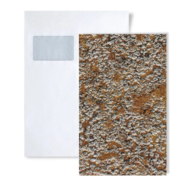 Wallface 1 MUSTERSTÜCK S-28894 DIN A5 Wandpaneel Muster LAVA COPPER