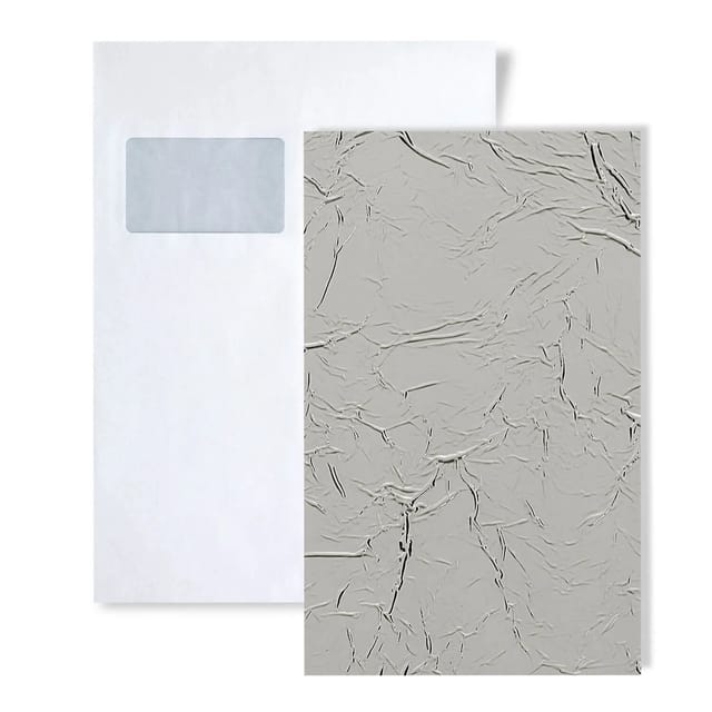 Wallface 1 MUSTERSTÜCK S-24945 DIN A5 Wandpaneel MUSTER CREPA Silver