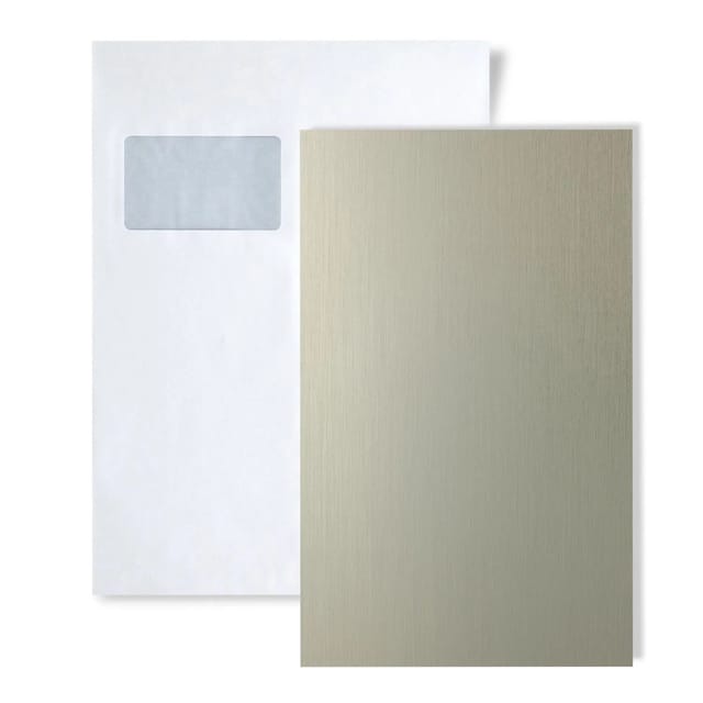 Wallface 1 MUSTERSTÜCK S-12433 DIN A5 Wandpaneel Muster CHAMPAGNE BRUSHED