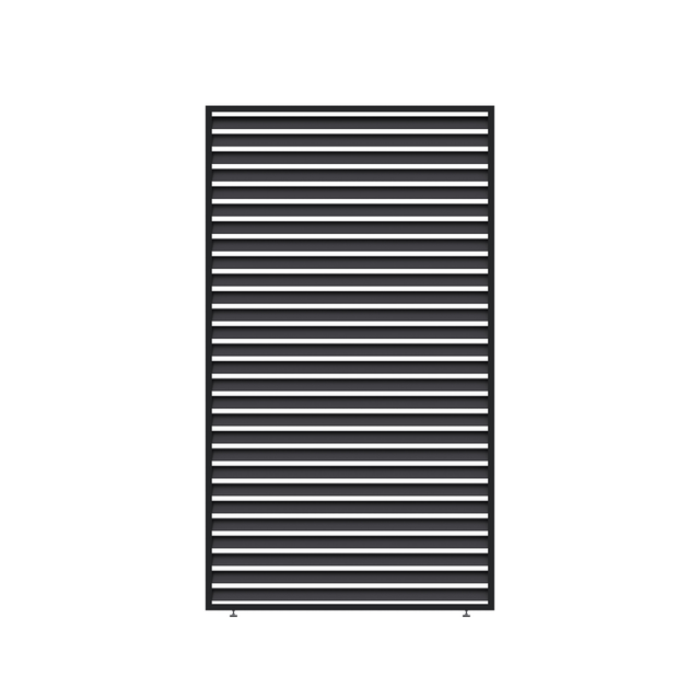 Paragon Outdoor Lamellen-Sichtschutz für Pergola Grand Tuscan 14 Grau 135x234 cm