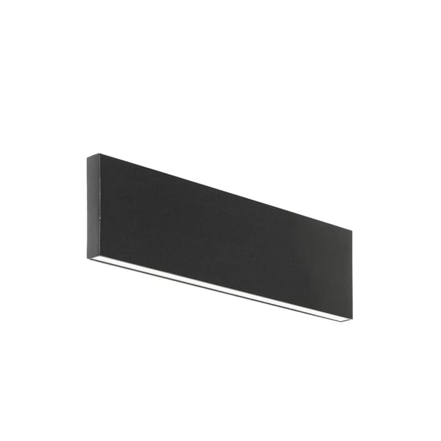 Lindby LED Wandleuchte Wandlampe Innen Ignazia 9627067 Modern in Schwarz aus Metall 2-flammig Wohnzimmerleuchte