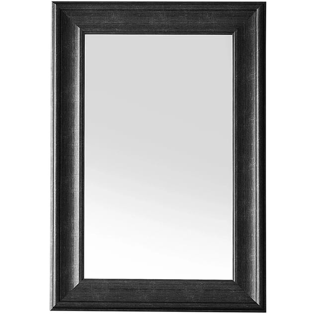 Beliani Wandspiegel LUNEL Schwarz 3x60x90
