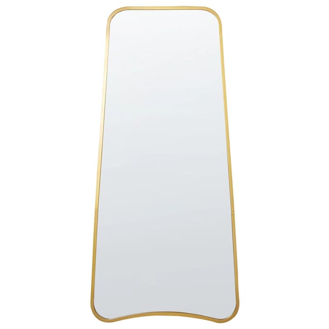 Beliani Wandspiegel LEVET Gold 3x58x122