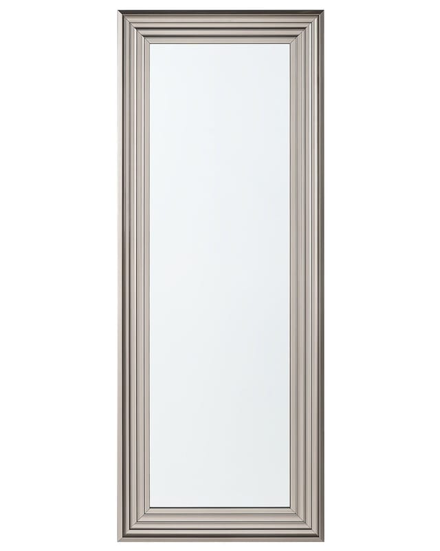 Beliani Wandspiegel CHATAIN Silber 3x50x130