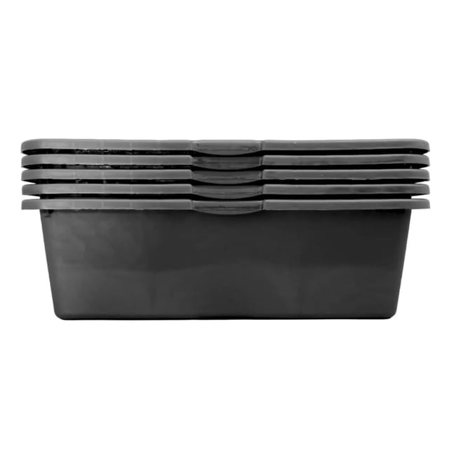 ViD 10 Stück Betonkübel 40 Liter 70x40x22 cm